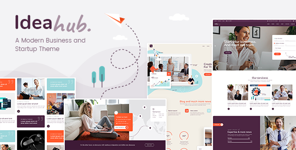 Ideahub - Modern Business and Startup Theme