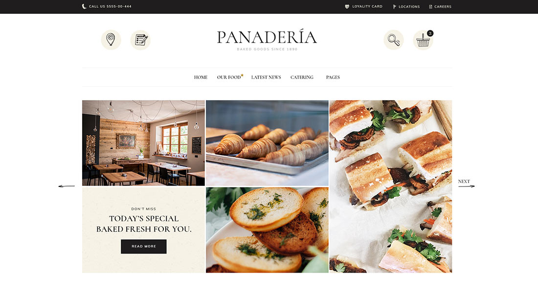 Panadería – Bakery and Pastry Shop Theme – Qode Interactive