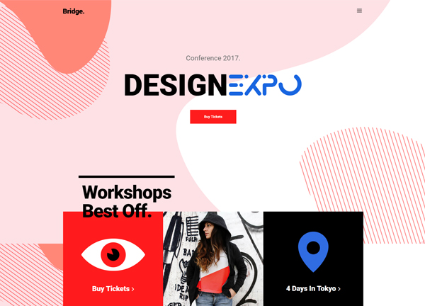 Designer Expo Bridge Theme Demo
