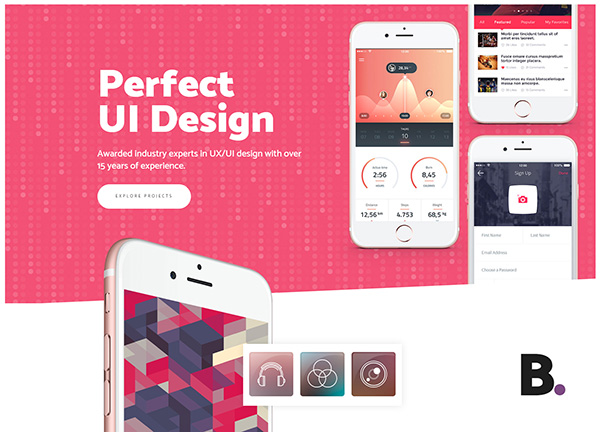 UX/UI Design Bridge Theme Demo