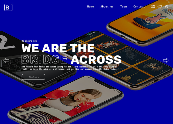 Design Agency Bridge Theme Demo