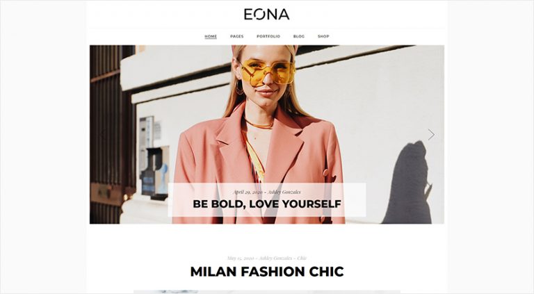 Eona – Fashion Theme – Qode Interactive