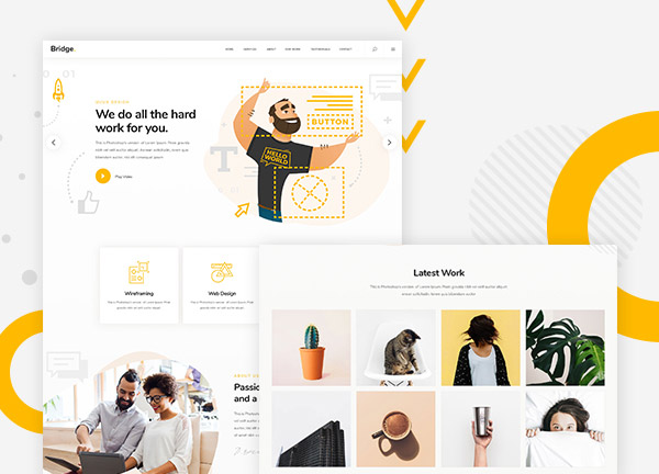 Web Studio Bridge Theme Demo