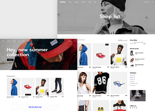 Clothing Store - Thème WordPress