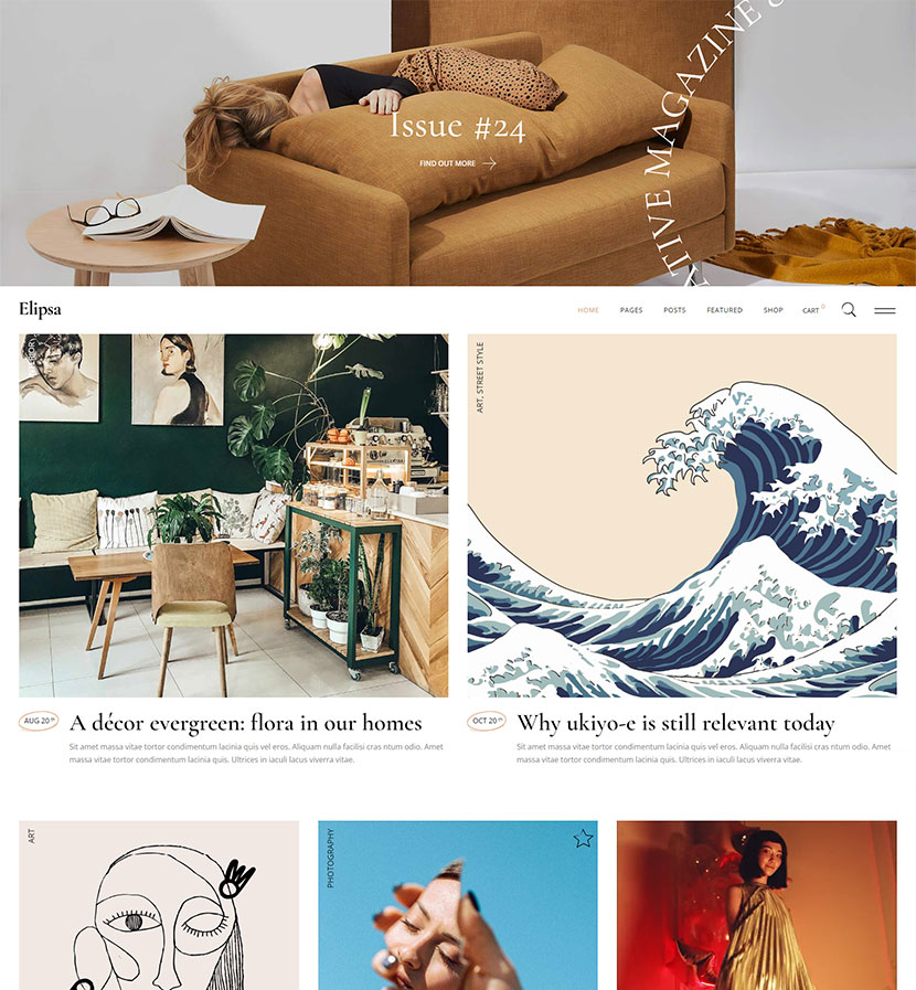 Elipsa WordPress Theme