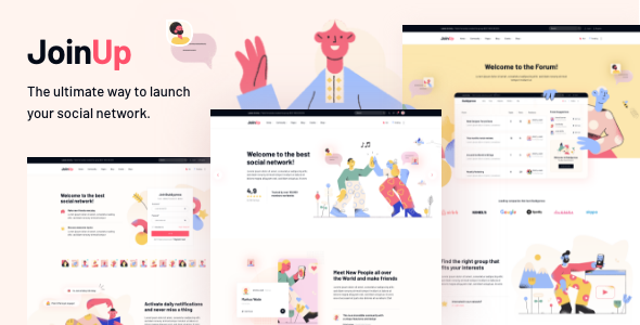 JoinUp WordPress Theme