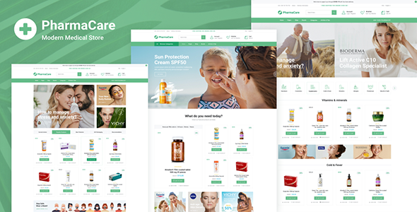 Pharmacare WordPress Theme