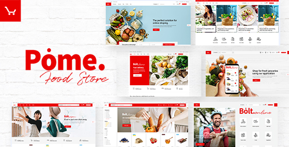 Pome - Food Store & Grocery Marketplace Theme