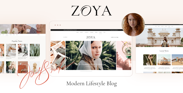 Zoya WordPress Theme