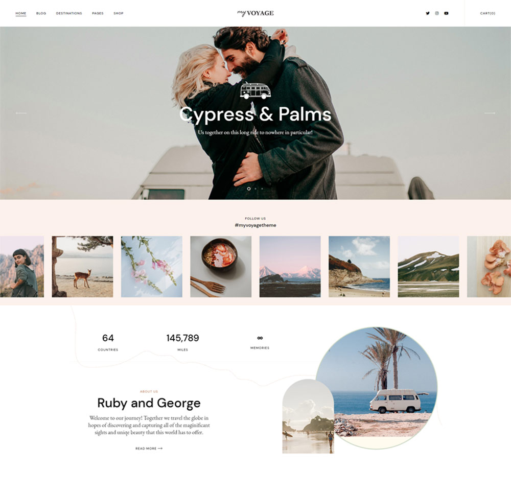 MyVoyage WordPress Theme