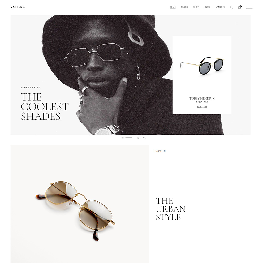 Valeska WordPress Theme