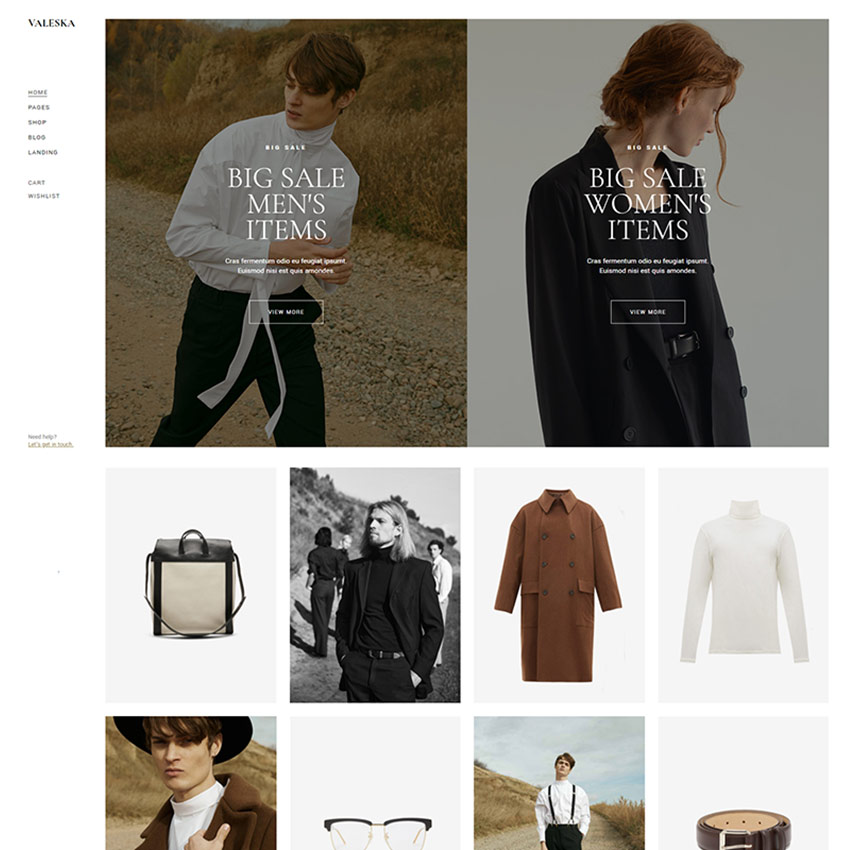 Valeska WordPress Theme