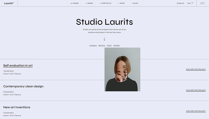 Laurits WordPress Theme