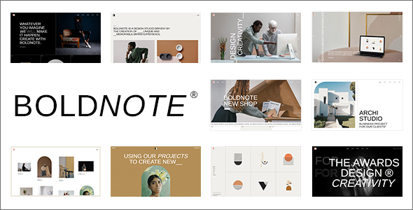 Boldnote WordPress Theme