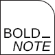 Boldnote WordPress Theme