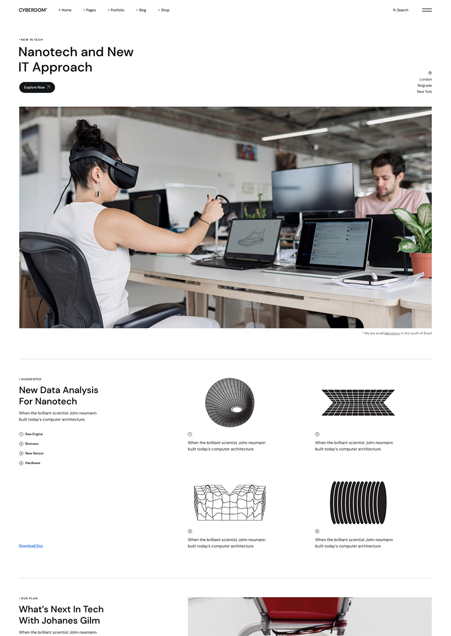 Cyberdom WordPress Theme