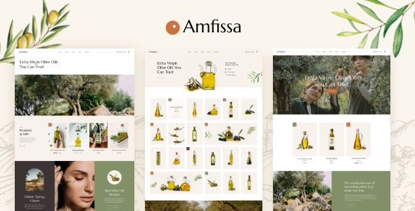 Amfissa WordPress Theme