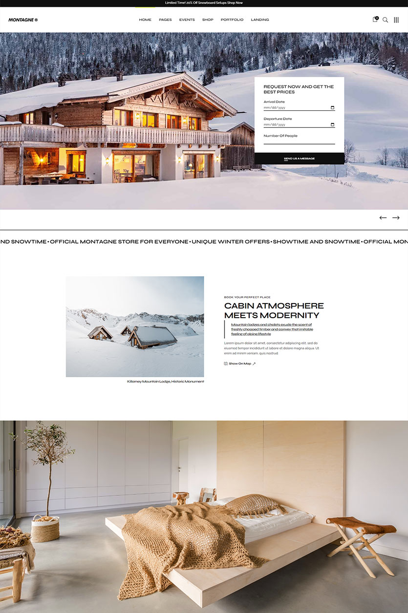 Montagne WordPress Theme