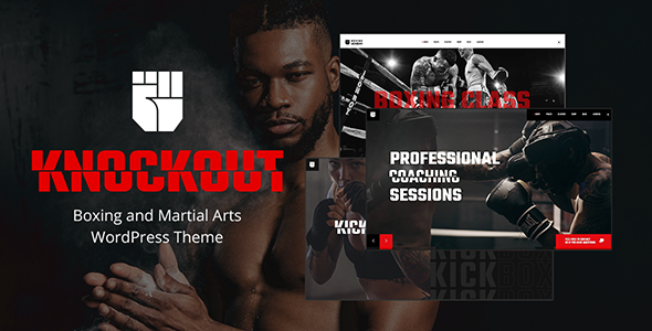 Knockout – Boxing & Martial Arts Theme – Qode Interactive