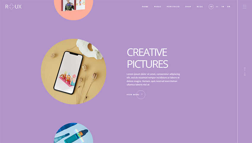 Roux WordPress Theme