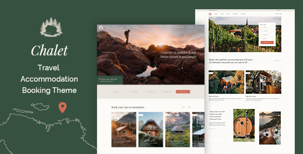 Chalet - Travel Accommodation Booking Theme