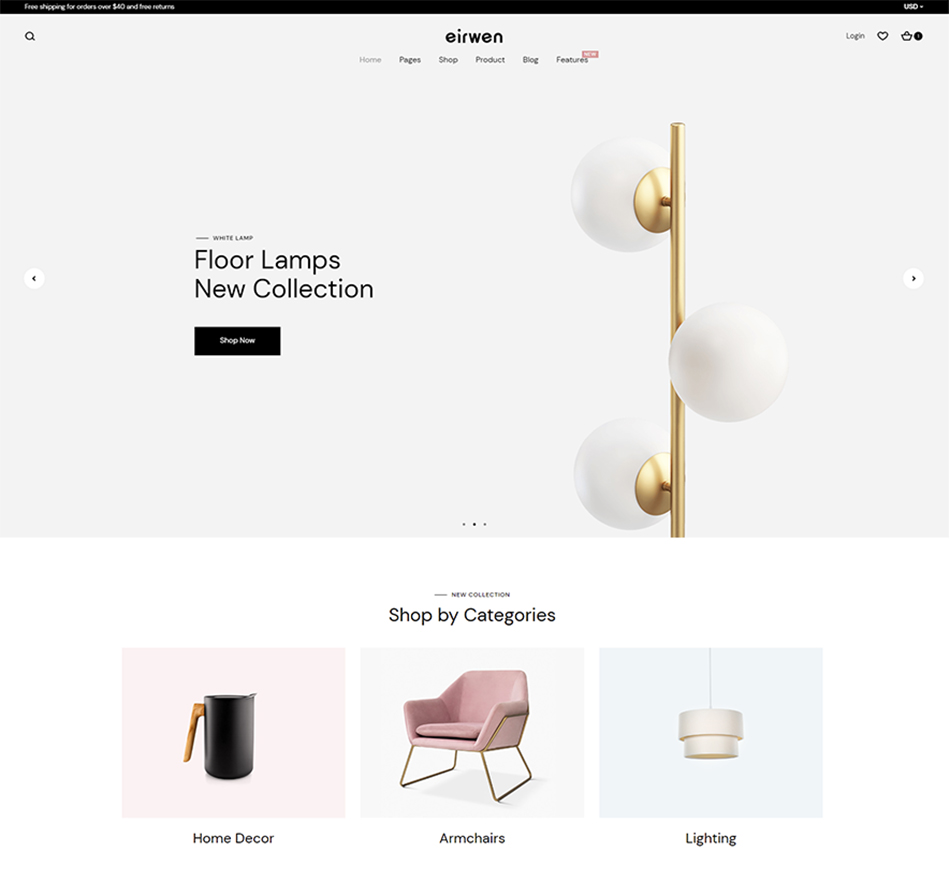 Eirwen WordPress Theme