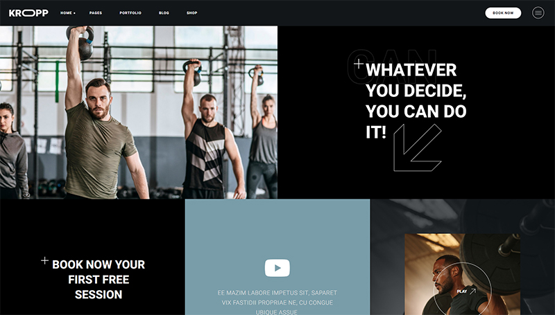 Kropp WordPress Theme