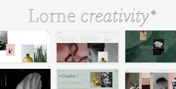 Lorne - Creative Portfolio Theme
