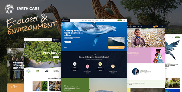 EarthCare WordPress Theme