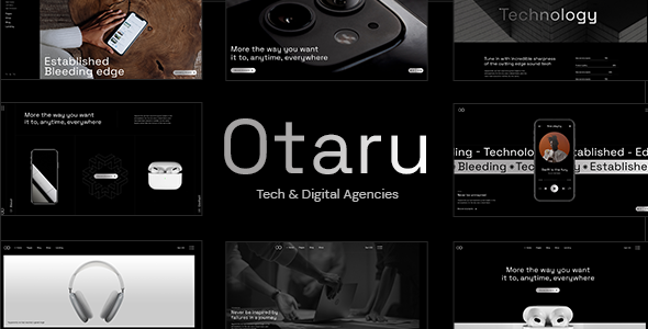 Otaru - Technology & Digital Agency Theme
