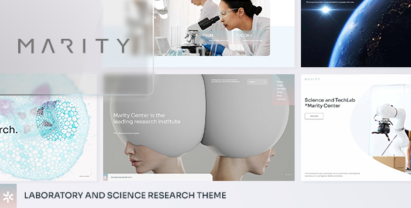 Marity - Laboratory and Science Research Theme