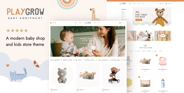 PlayGrow – Baby Shop and Kids Store Theme – Qode Interactive