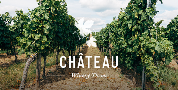 Château - Winery and Wine Shop Theme