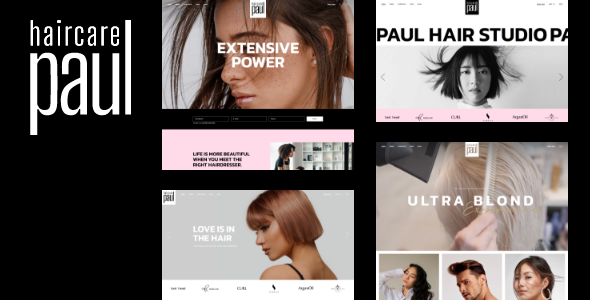 PaulHair WordPress Theme