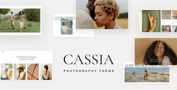Cassia - Photography Portfolio Theme
