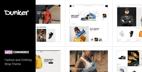 Clothing Store - WordPress theme