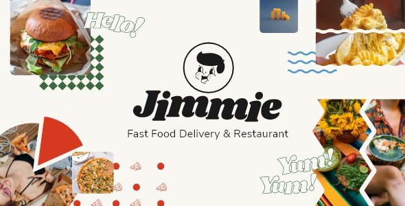 Jimmie - Fast Food Delivery and Restaurant Theme