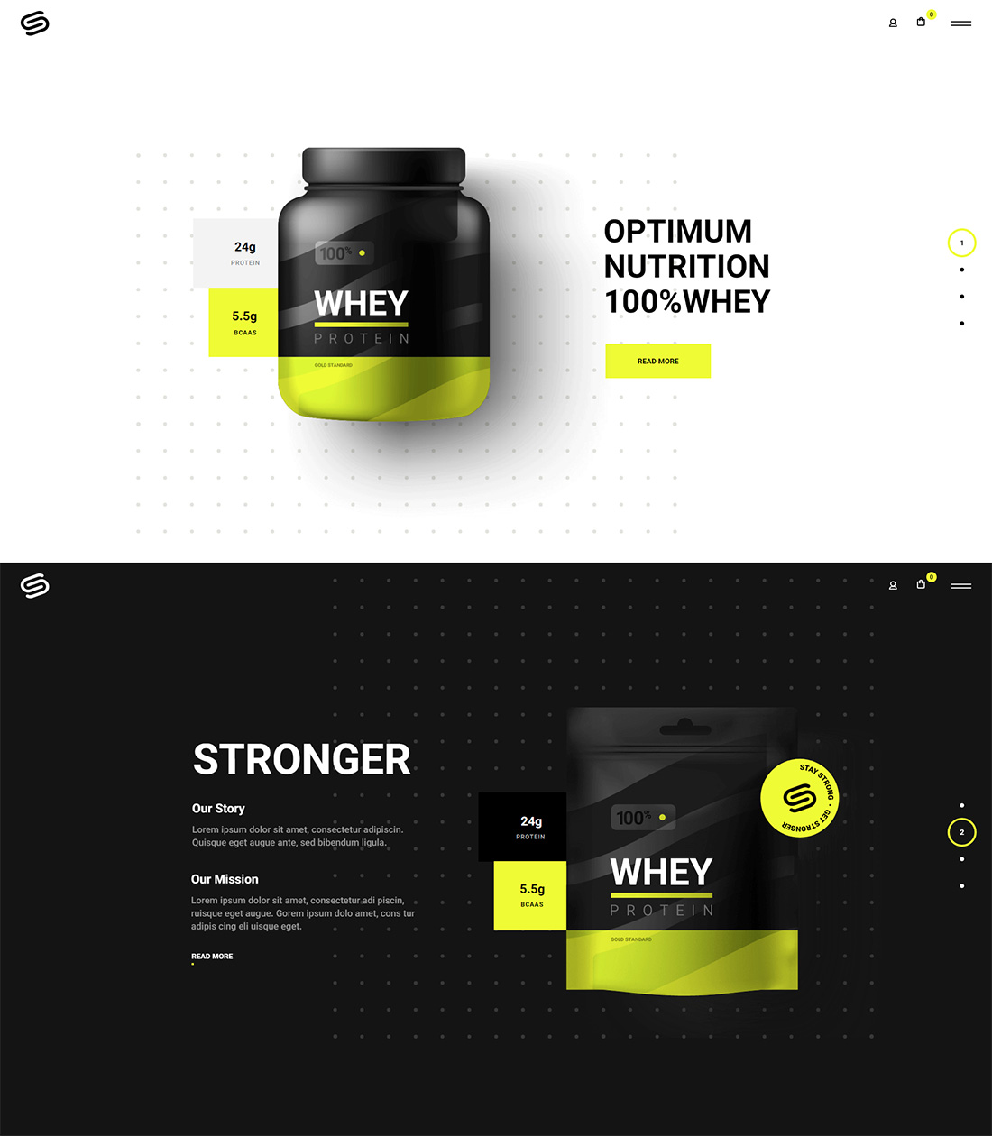 Stronger - Gym and Fitness Theme