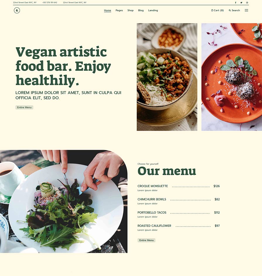 Alforno Wordpress Theme