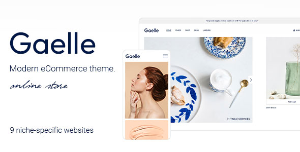 Gaelle WordPress Theme