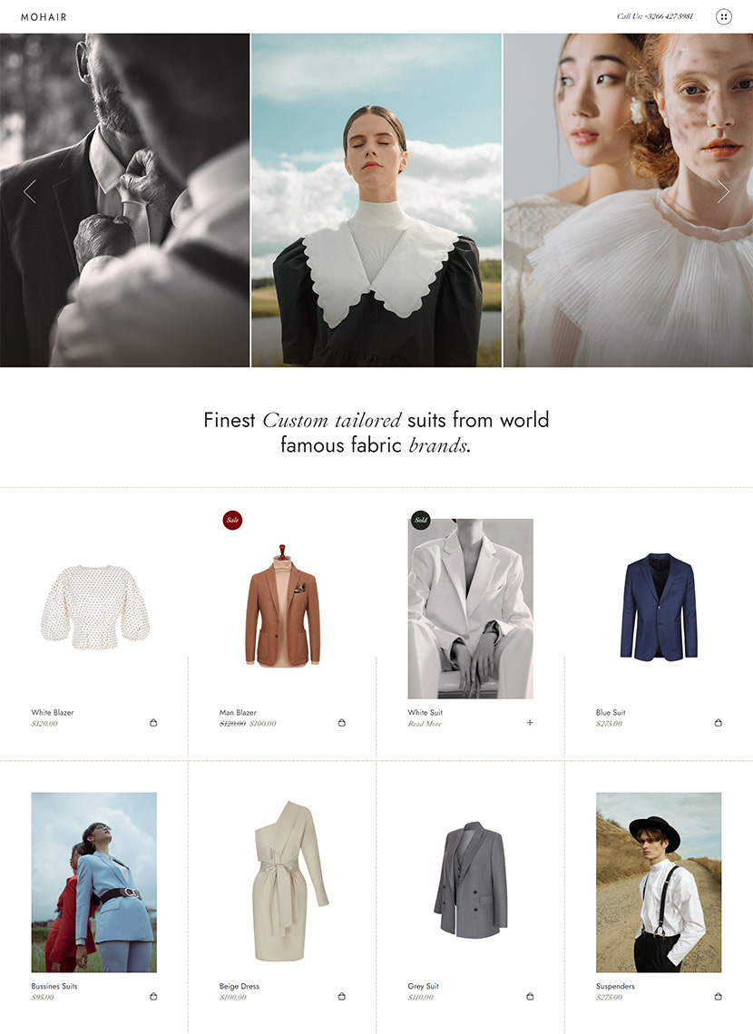 Mohair A Wordpress Theme