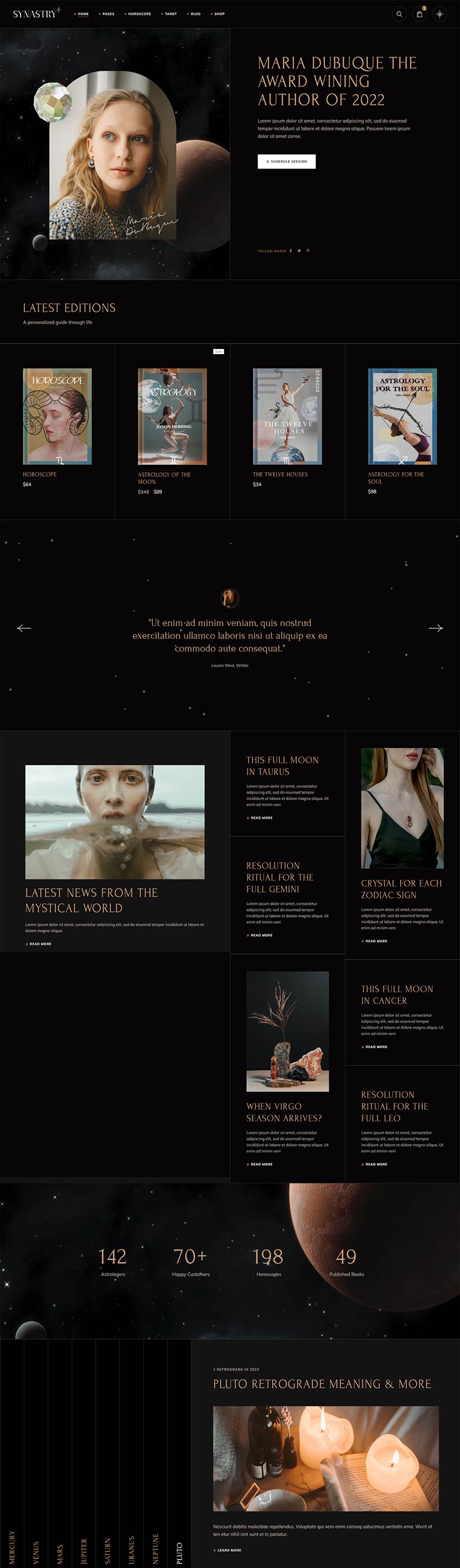 Synastry WordPress Theme