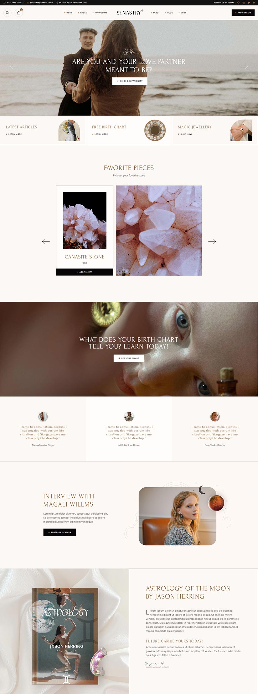 Synastry WordPress Theme