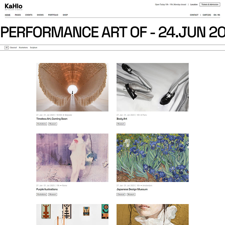 Kahlo WordPress Theme