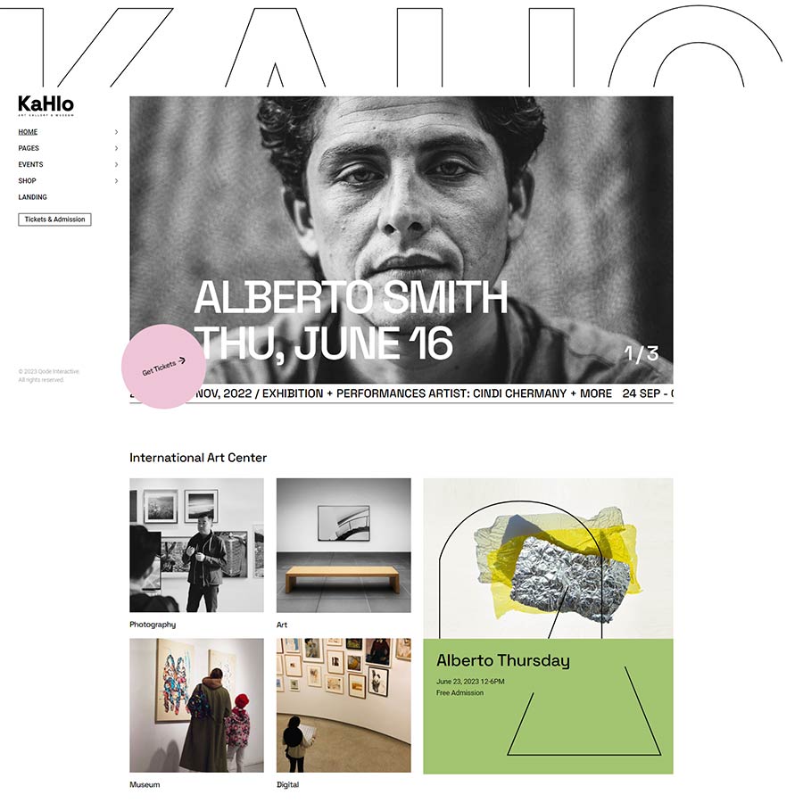 Kahlo WordPress Theme