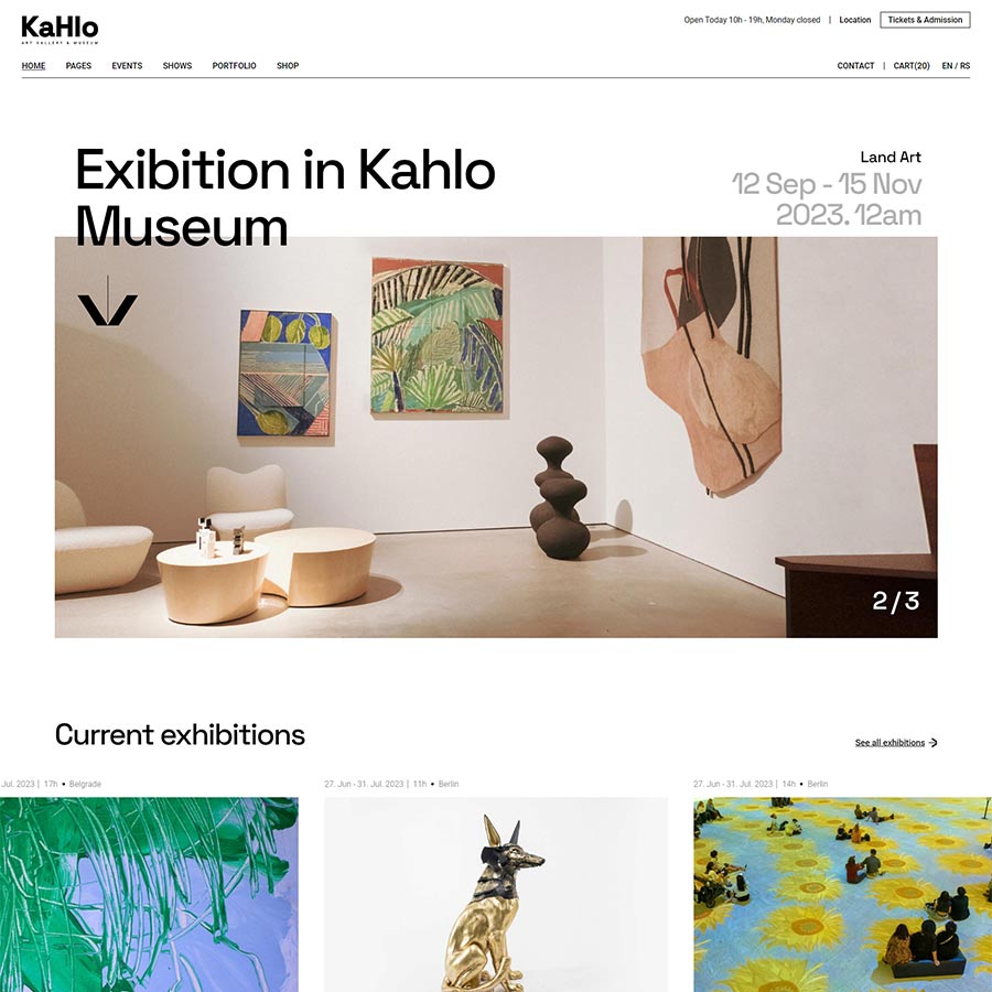 Kahlo WordPress Theme