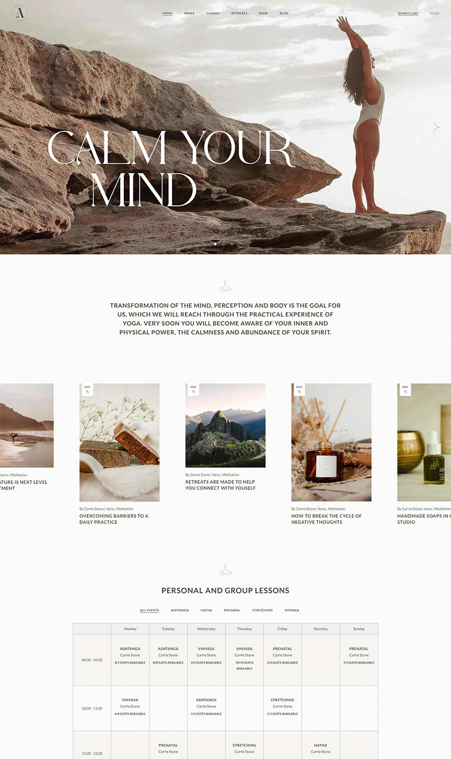 Ashtanga WordPress Theme