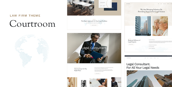 Courtroom WordPress Theme