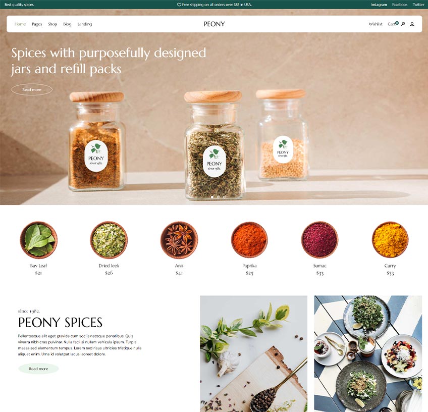 Peony WordPress Theme