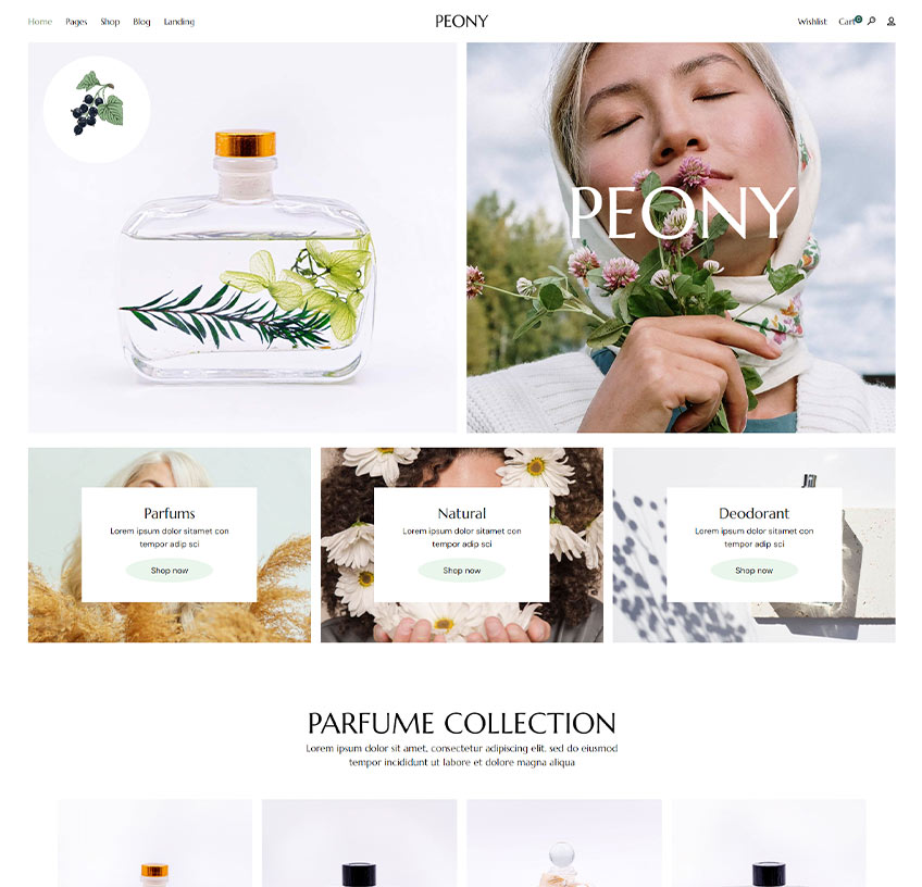 Peony WordPress Theme